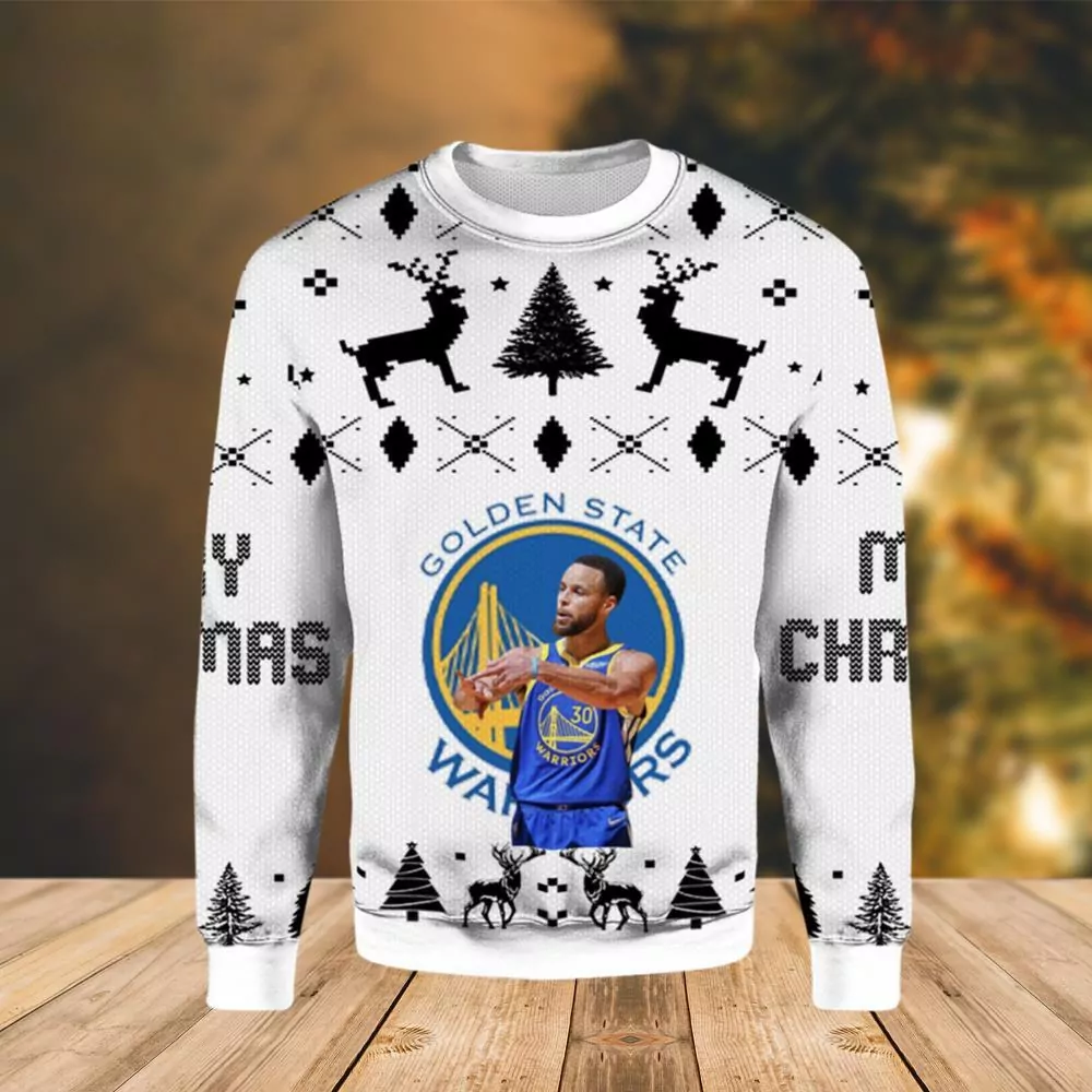Golden State Warriors Jordan Poole Christmas Awesome 3d ugly sweatshirt