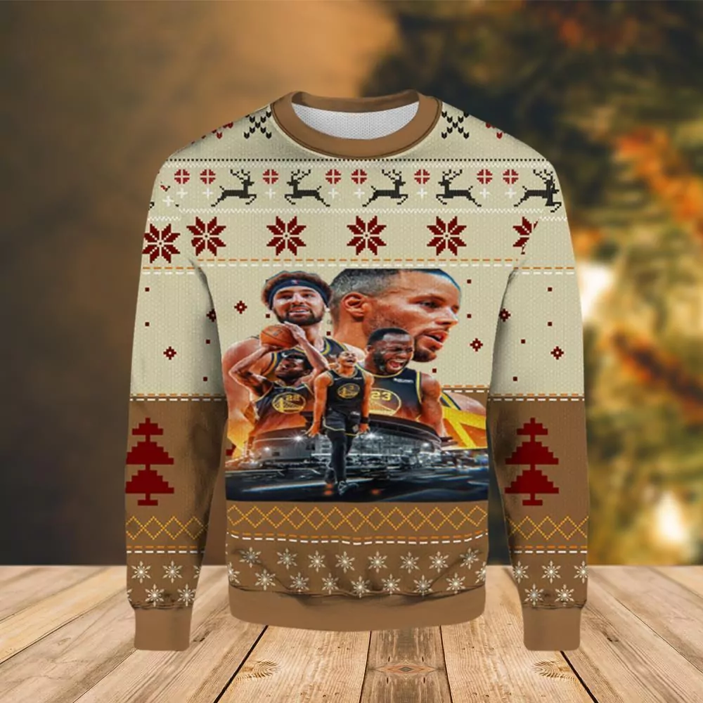 Golden State Warriors Jordan Poole Christmas Awesome 3d ugly sweatshirt