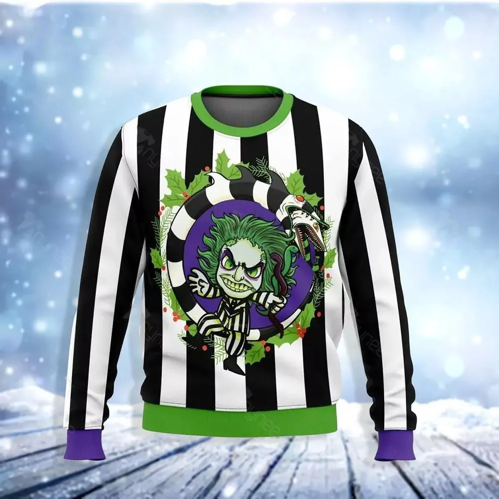 Grateful Dead Dancing Bears Christmas Limited 3d ugly sweatshirt