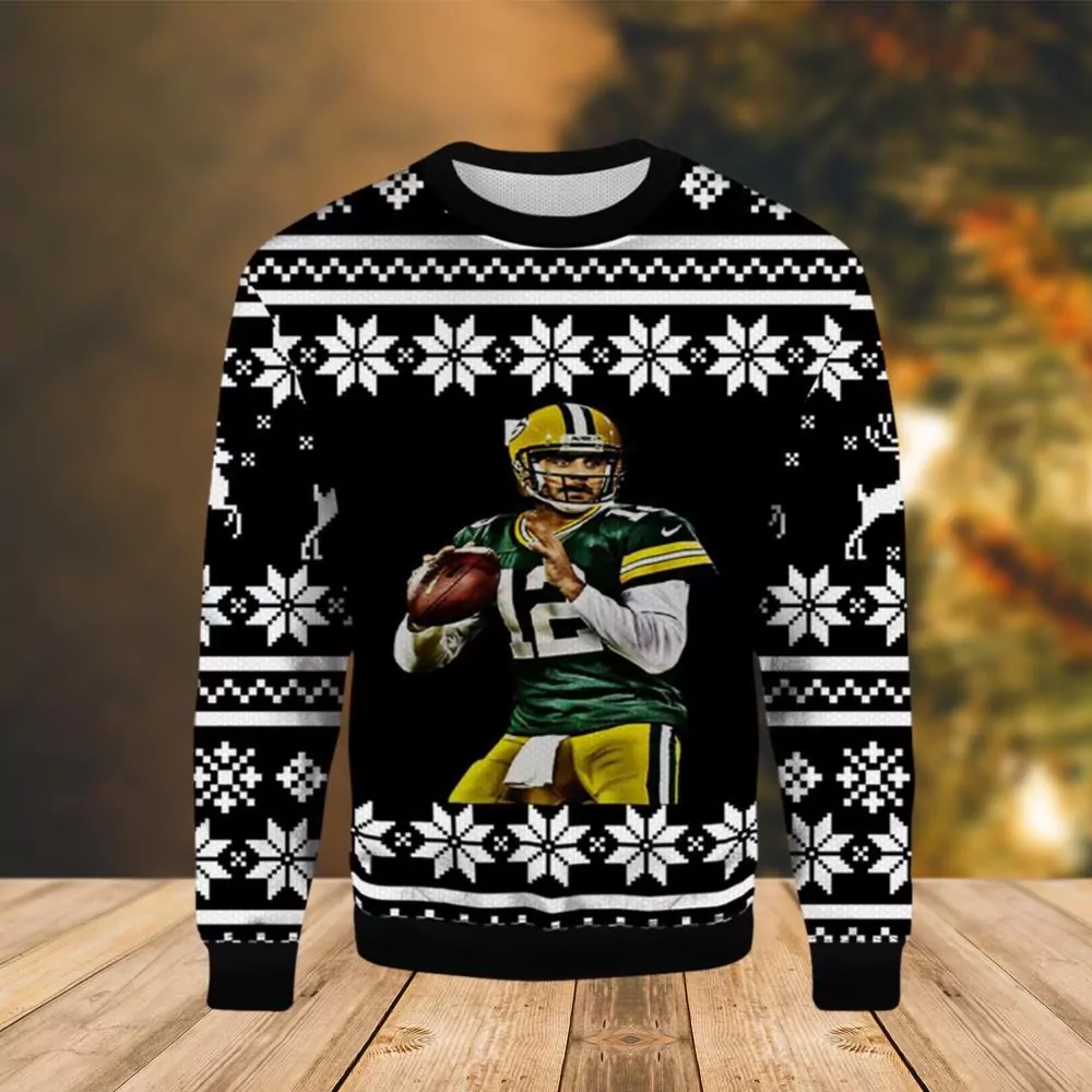 Grinch Green Bay Packers Christmas Awesome 3d ugly sweatshirt