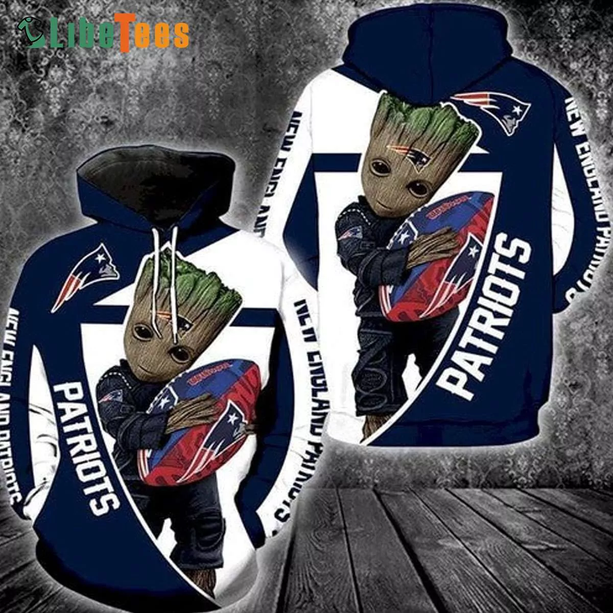 Grinch King Tree New England Patriots Gifts For New England Patriots Fans custom 3d