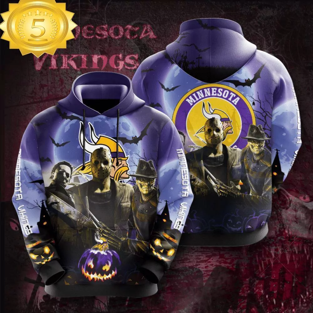 Halloween 2024 Minnesota Vikings 3d