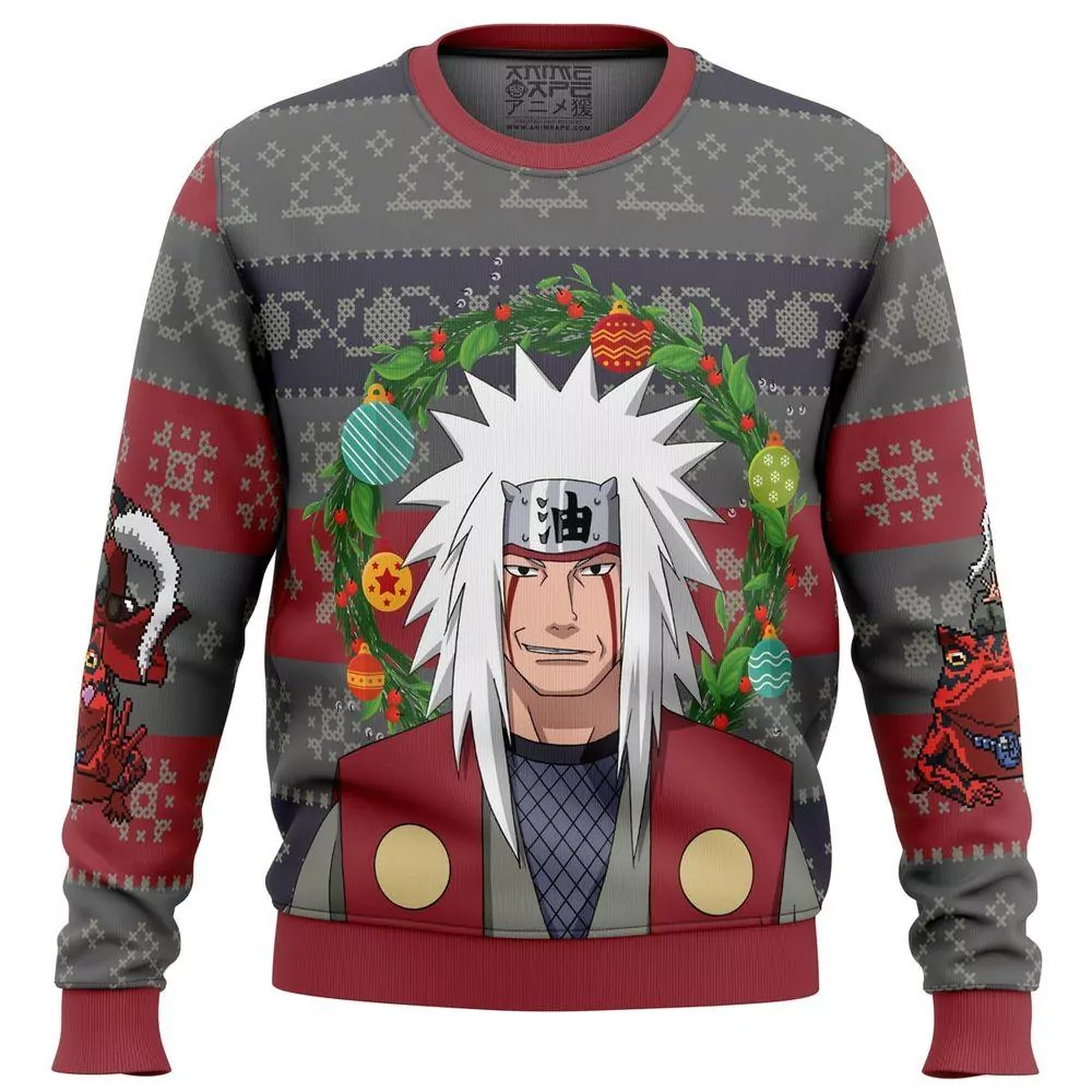 Haruno Sakura Christmas Naruto Anime Xmas Awesome 3d ugly sweatshirt