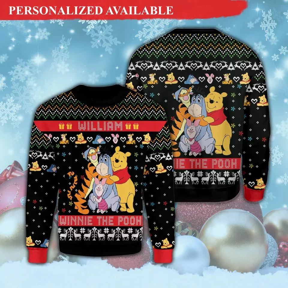 Horror Disney Mickey Mouse Celebrate Halloween Christmas Limited 3d ugly sweatshirt