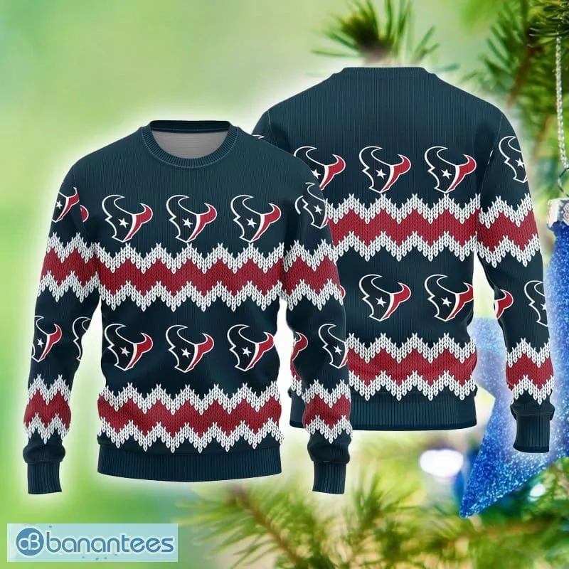 Houston Texans I’t A Good Day To Be A Christmas Custom Name 3d ugly sweatshirt