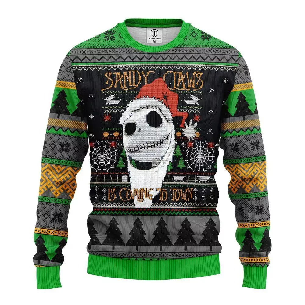 Jack Skellington Pumpkin Custom Apparel Limited 3d ugly sweatshirt