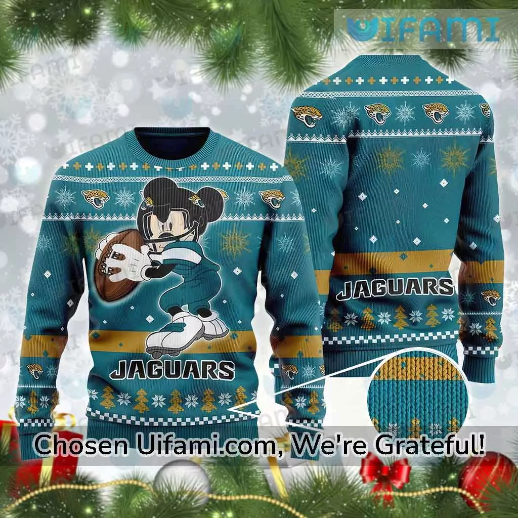 Jacksonville Jaguars Inexpensive Mickey Jacksonville Jaguars Gift 3d ugly sweatshirt