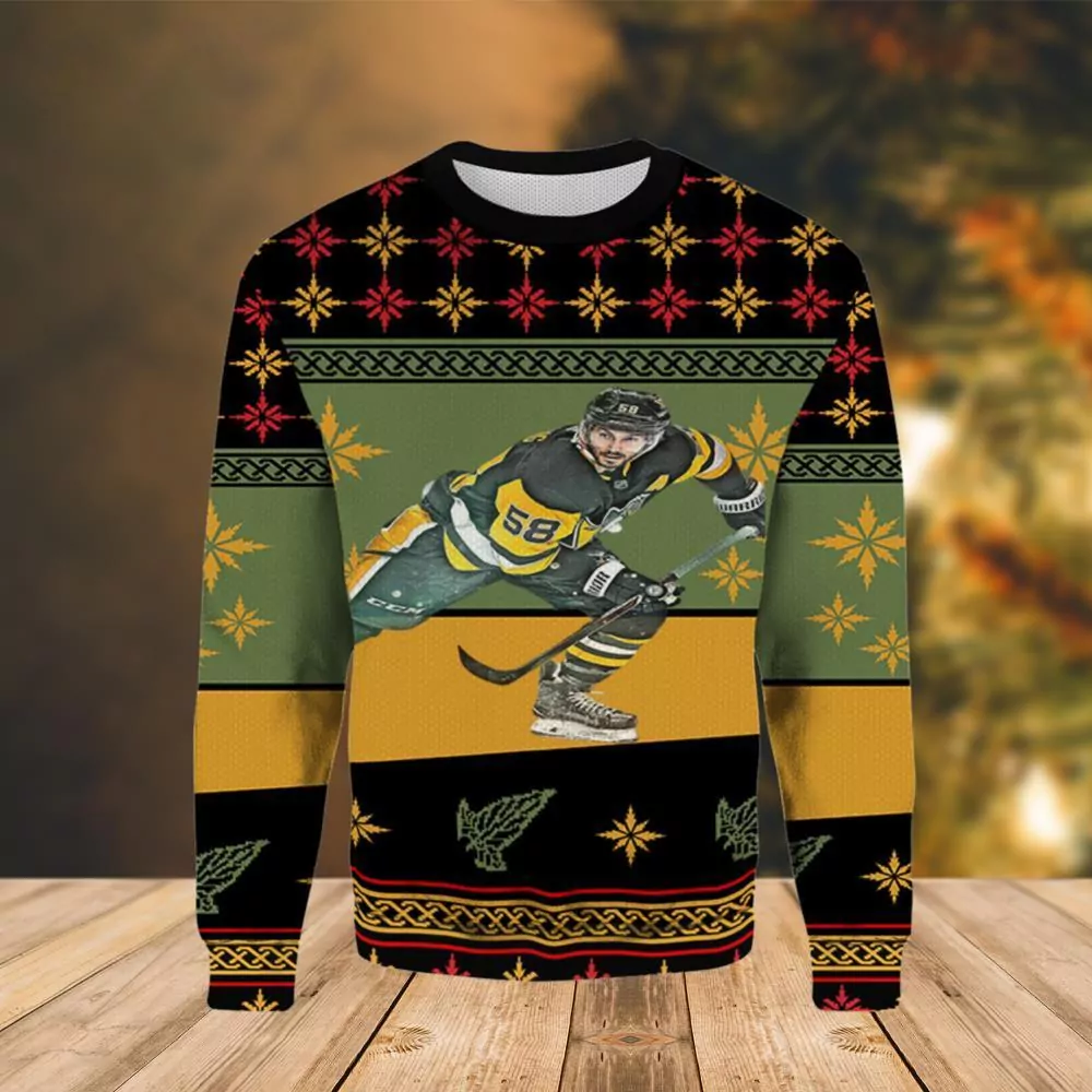 Jarry And Crosby Pittsburgh Penguins 3d ugly sweatshirt