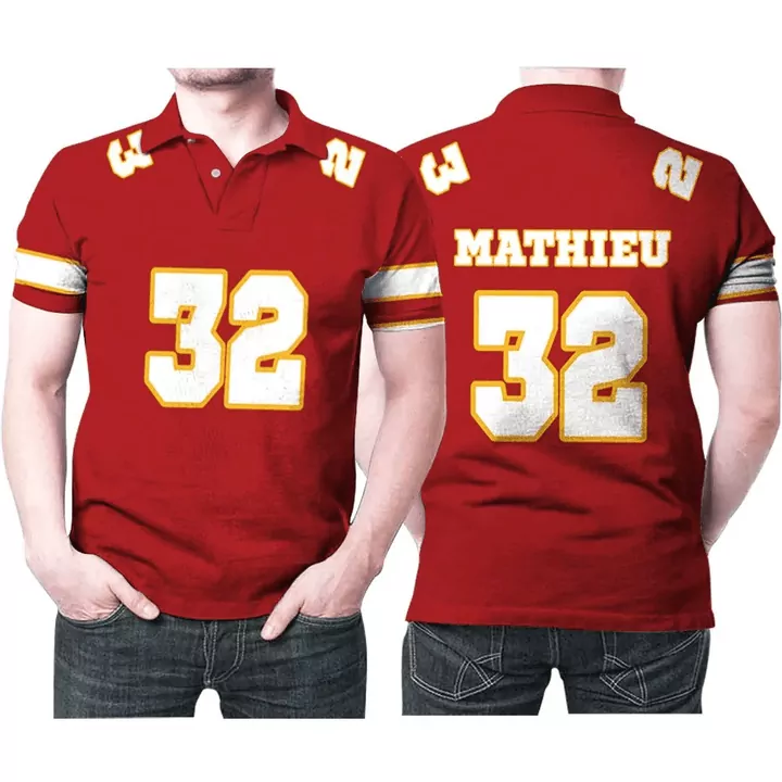 Kansas City Chiefs 100 Receptions Star 3d polo