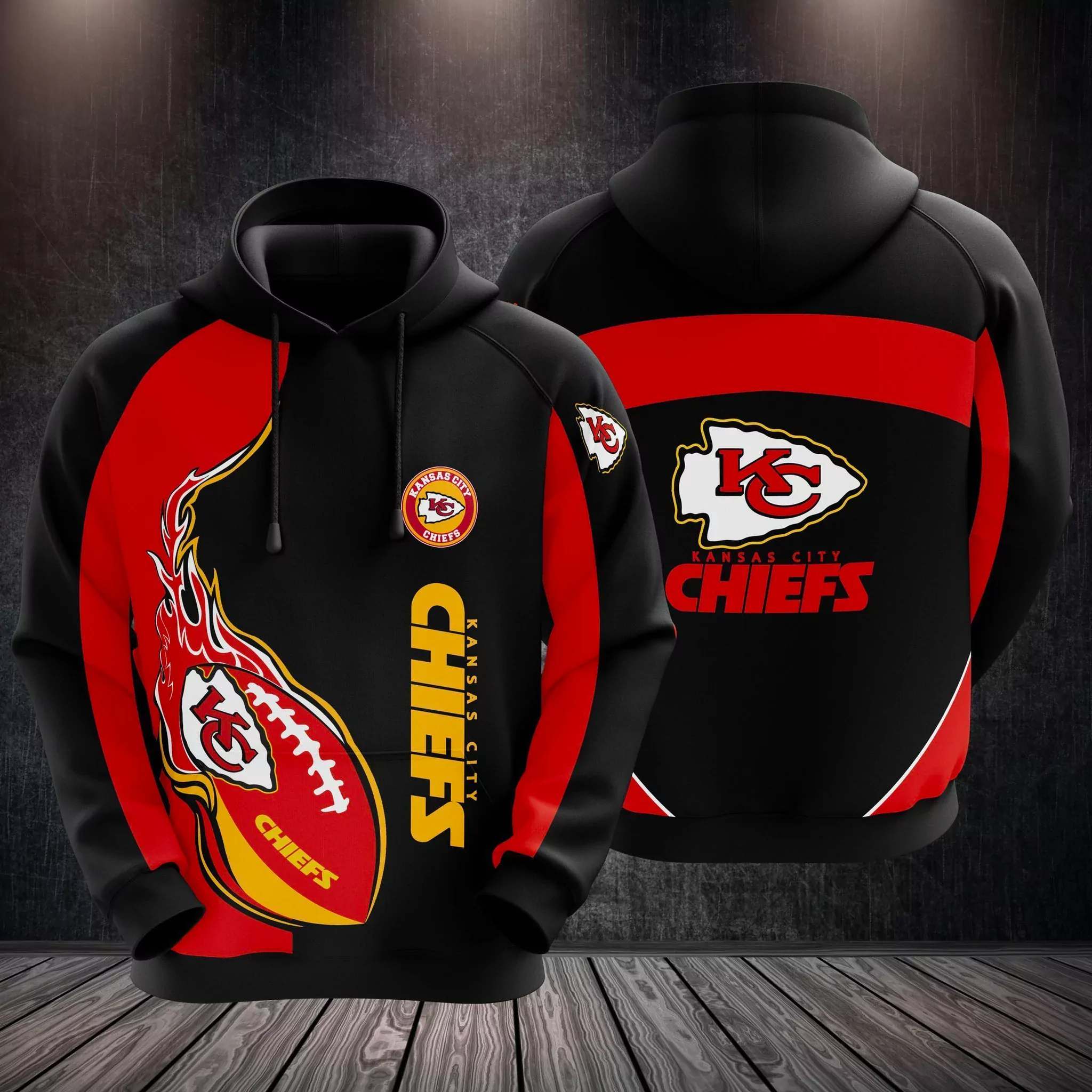 Kansas City Chiefs American Spirit Fan 3d