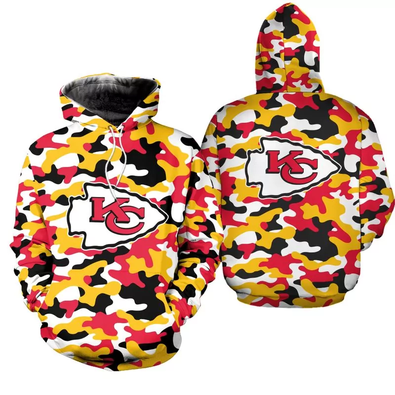 Kansas City Chiefs Camo Pattern Limited Edition And Legging Unisex 66610 3d
