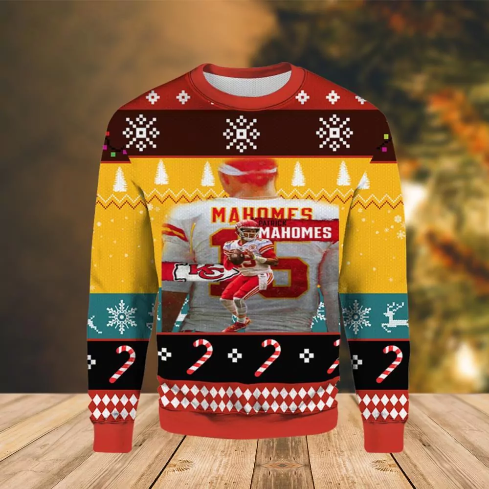 Kansas City Chiefs Christmas 18 3d ugly sweatshirt