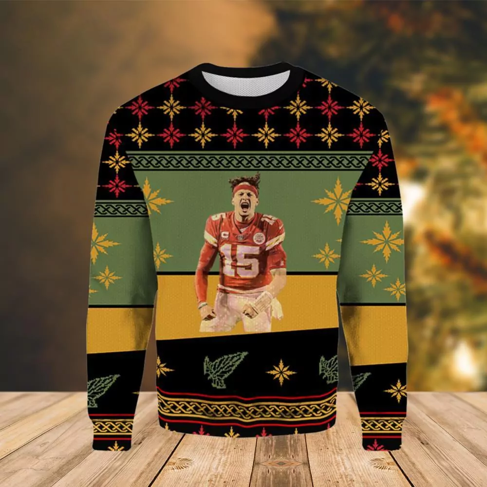 Kansas City Chiefs Christmas 18 3d ugly sweatshirt
