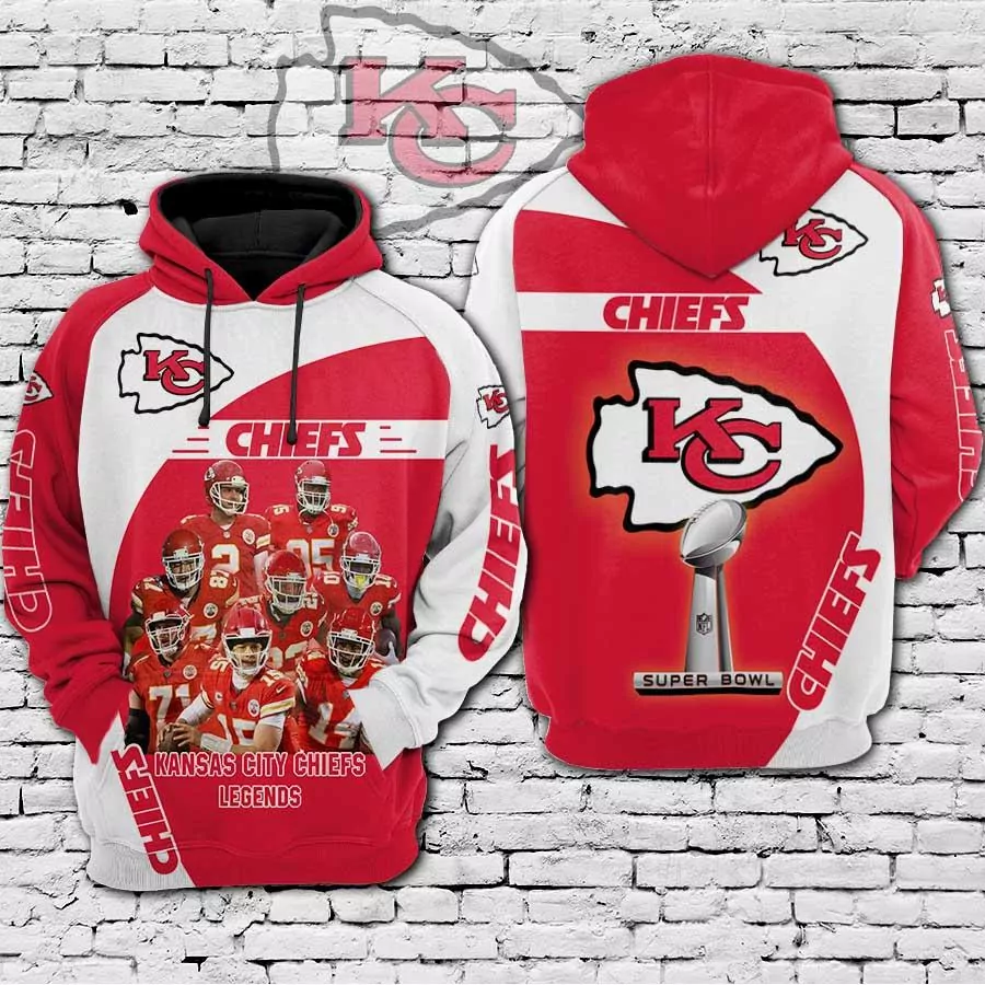 Kansas City Chiefs Christmas Reindeer Zip Up 36010 3d