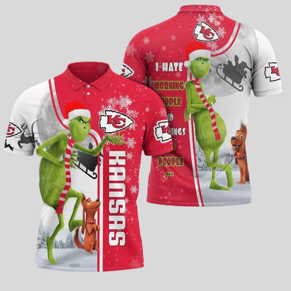 Kansas City Chiefs Dynamic Stripes 3d polo