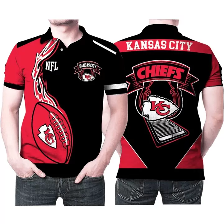 Kansas City Chiefs Fan Gratitude 3d polo