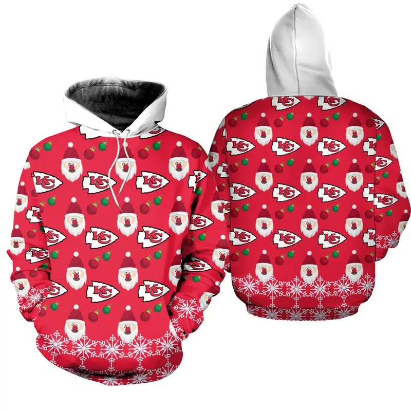 Kansas City Chiefs Funny Ghosts Pattern Halloween Edition Unisex Zip Up 45110 3d