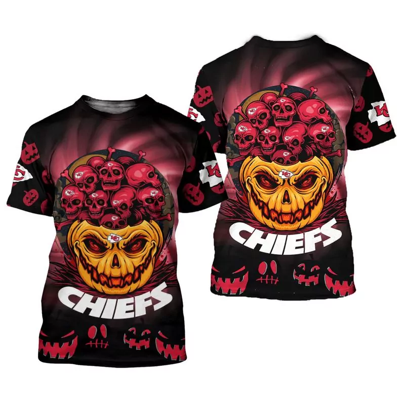 Kansas City Chiefs Halloween Monster Limited Edition Unisex s 26610 3d tshirt