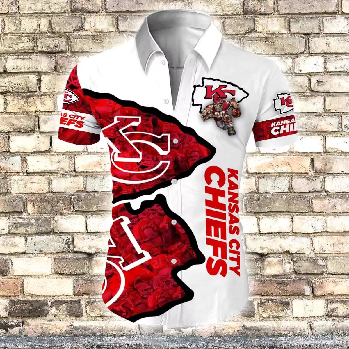 Kansas City Chiefs Hawaiian Men Women 05420 3d hawaiian Shirt