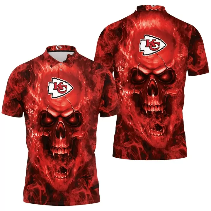 Kansas City Chiefs Holiday Spirit 3d polo