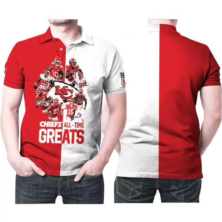 Kansas City Chiefs Holiday Spirit 3d polo