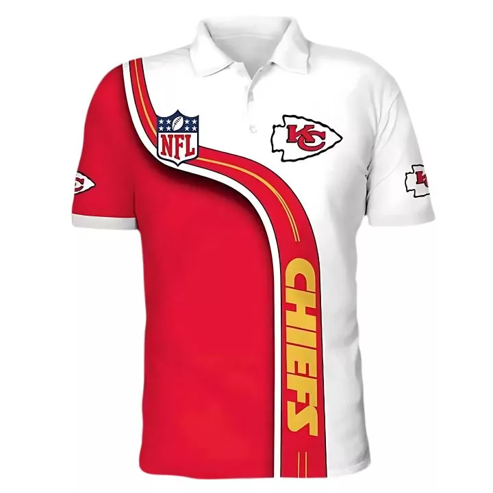Kansas City Chiefs Holiday Spirit 3d polo