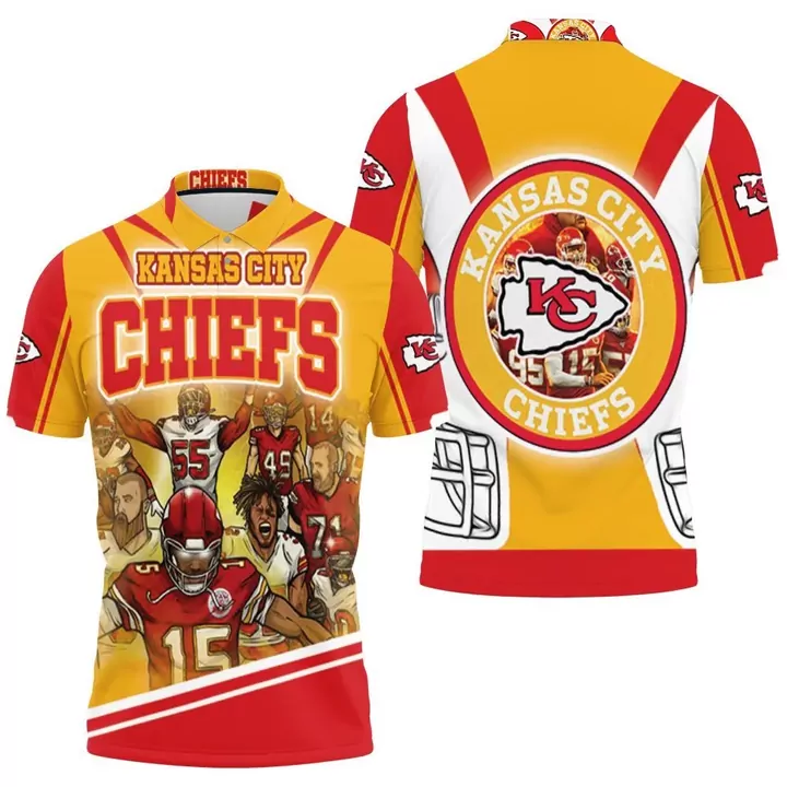 Kansas City Chiefs Mahomes Dominance 3d polo