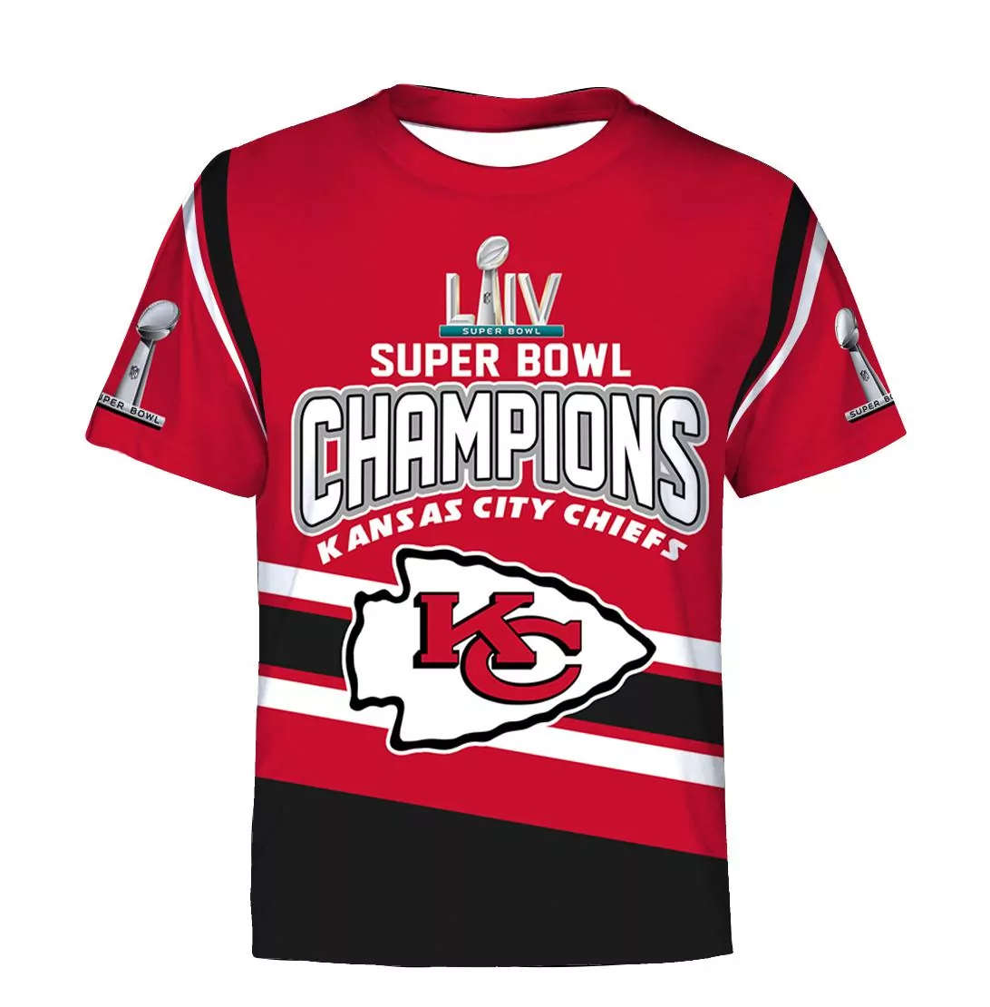 Kansas City Chiefs Men's And Women's s Th1525 3d tshirt