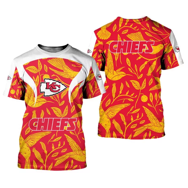 Kansas City Chiefs Men's And Women's s Th1525 3d tshirt