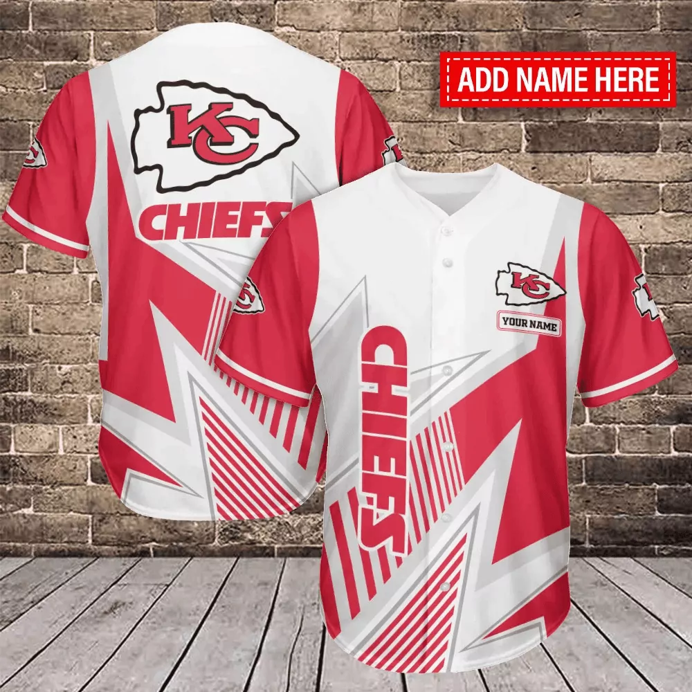 Kansas City Chiefs Modern Wave Custom 3d tshirt