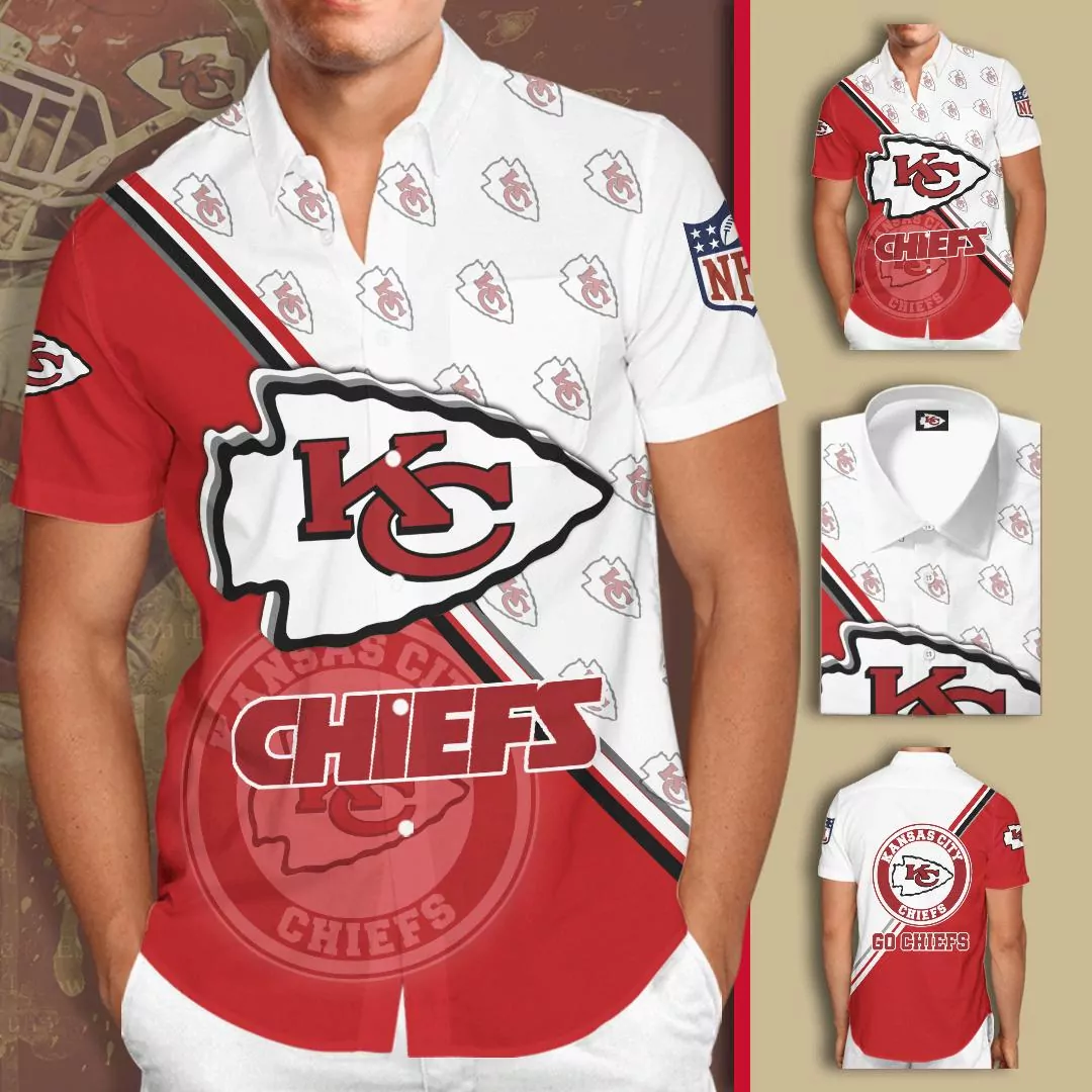 Kansas City Chiefs NFL Hawaiian Unisex 04029 3d hawaiian Shirt