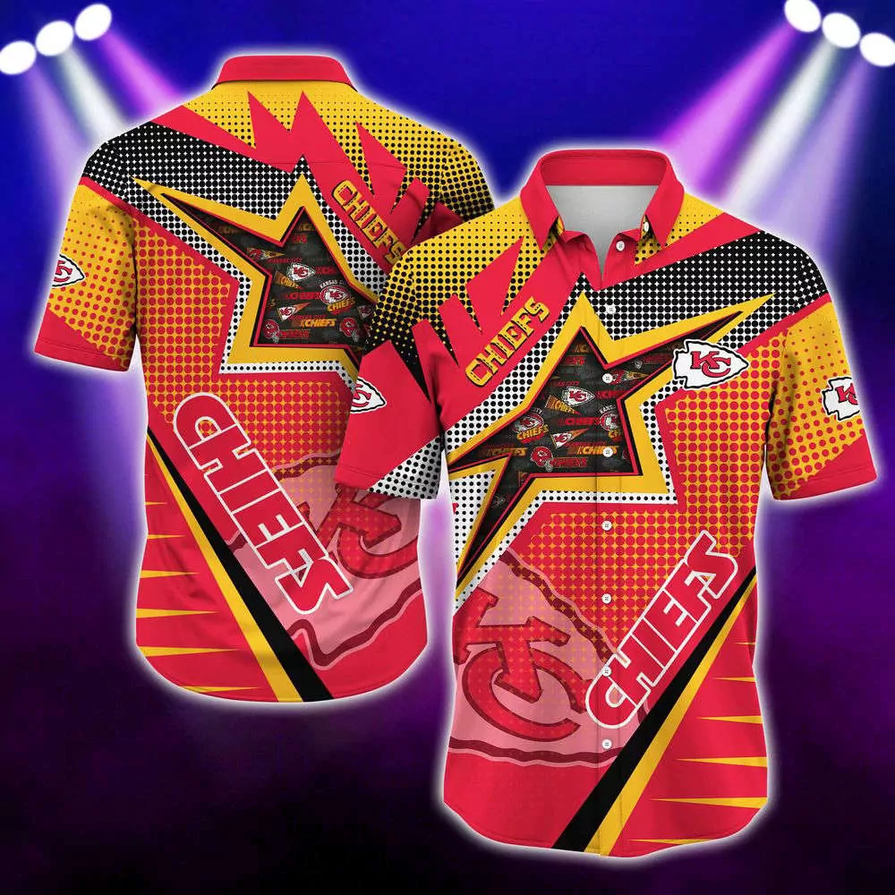 Kansas City Chiefs Paradise Passion Hawaiian 3d hawaiian Shirt