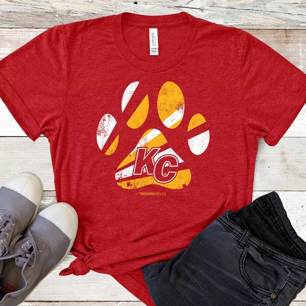 Kansas City Chiefs Paw Kansas City Chiefs Flag