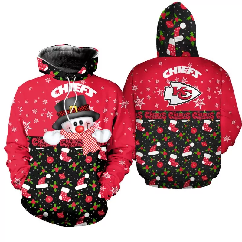 Kansas City Chiefs Skull Limited Edition Zip Unisex 01510 3d