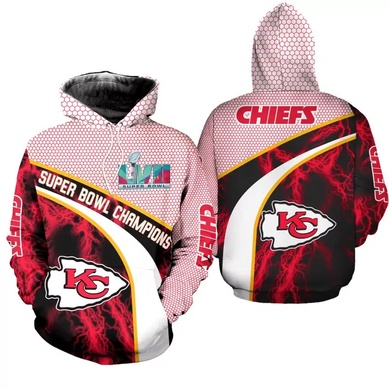Kansas City Chiefs Super Bowl Liv 2020 Champions Zip Dm415 3d