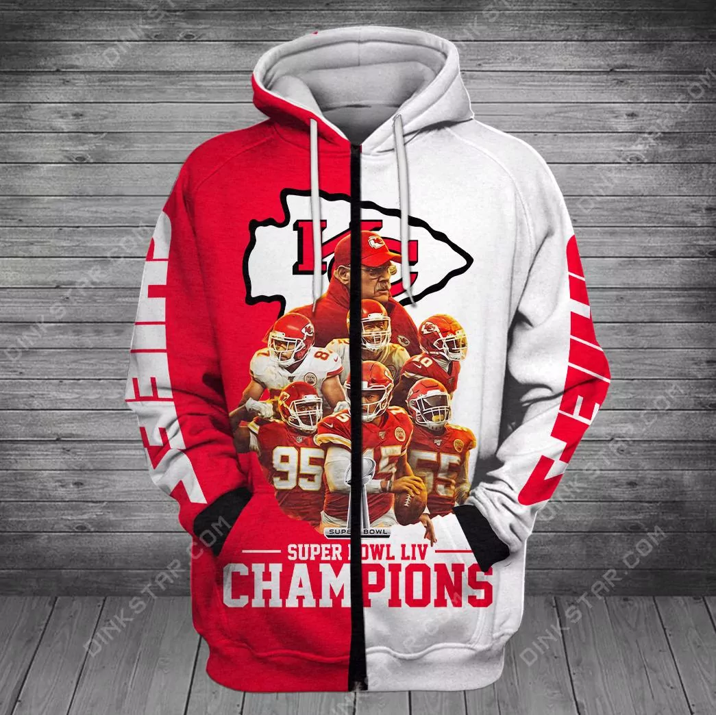 Kansas City Chiefs Super Bowl Lvii Champions Zip 3d