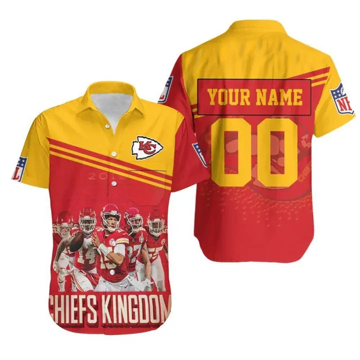 Kansas City Chiefs Tailgate Fiesta Hawaiian 3d hawaiian Shirt