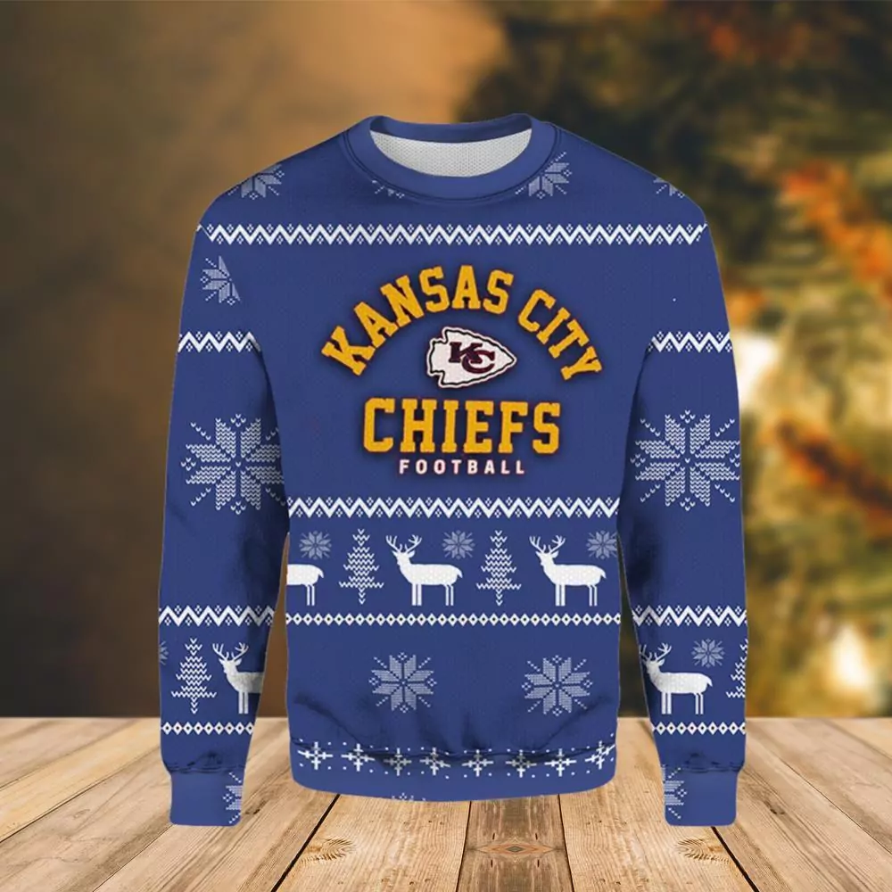 Kansas City Chiefs Winning Team 3d ugly sweatshirt