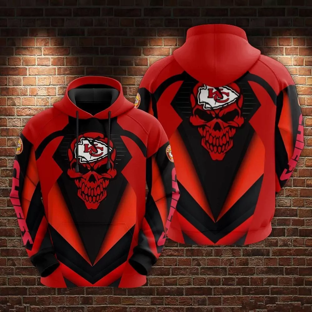 Kansas City Chiefs Wolf Design 3d