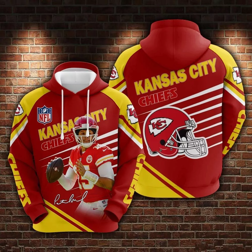 Kansas City Chiefs Wolf Design 3d