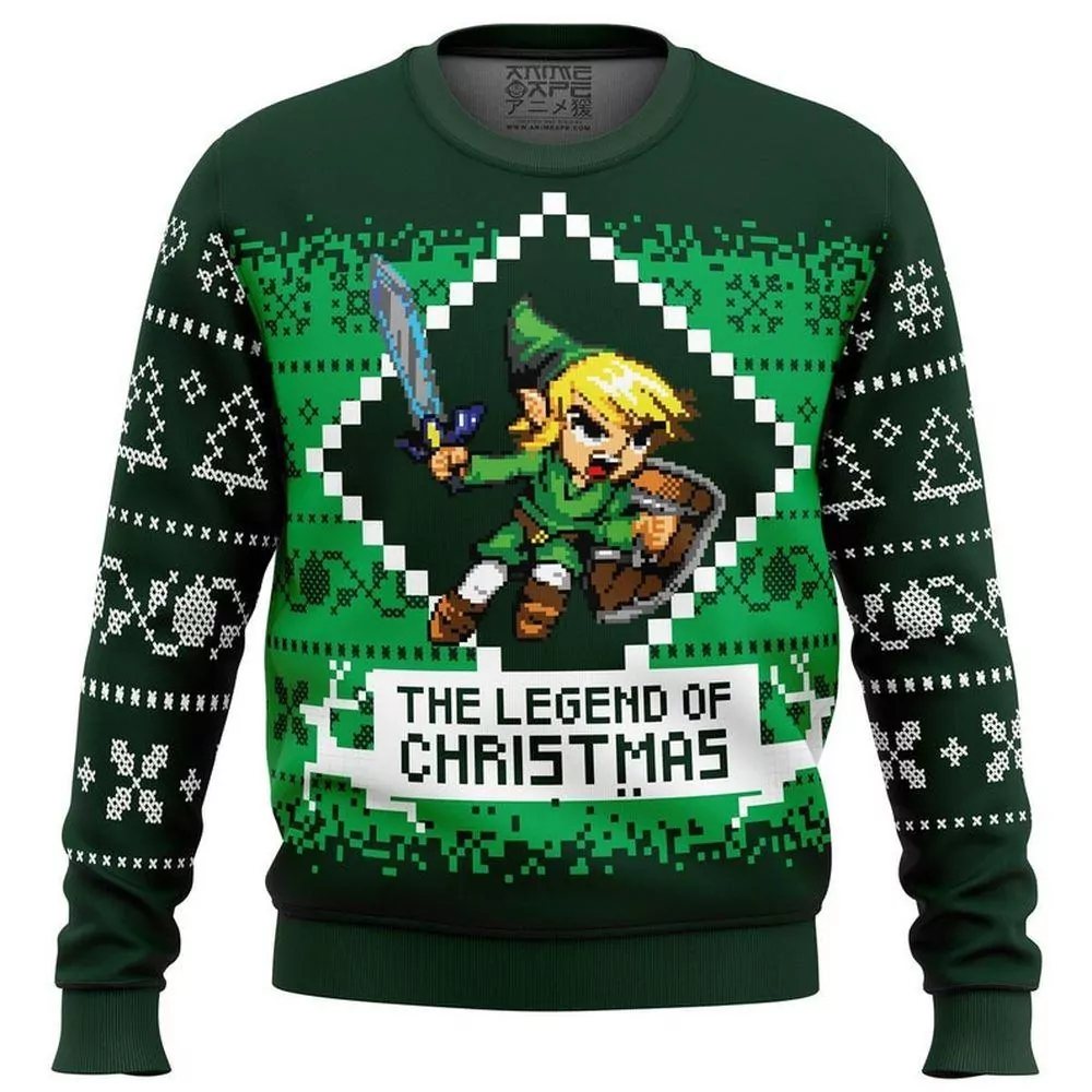 Last Christmas I Gave You My Heart Zelda Party Ideas Christmas Awesome 3d ugly sweatshirt