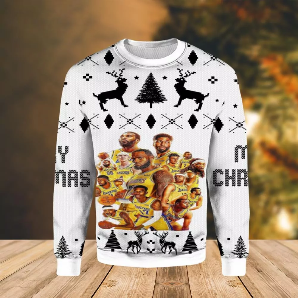 Legend Los Angeles Lakers Christmas Awesome 3d ugly sweatshirt