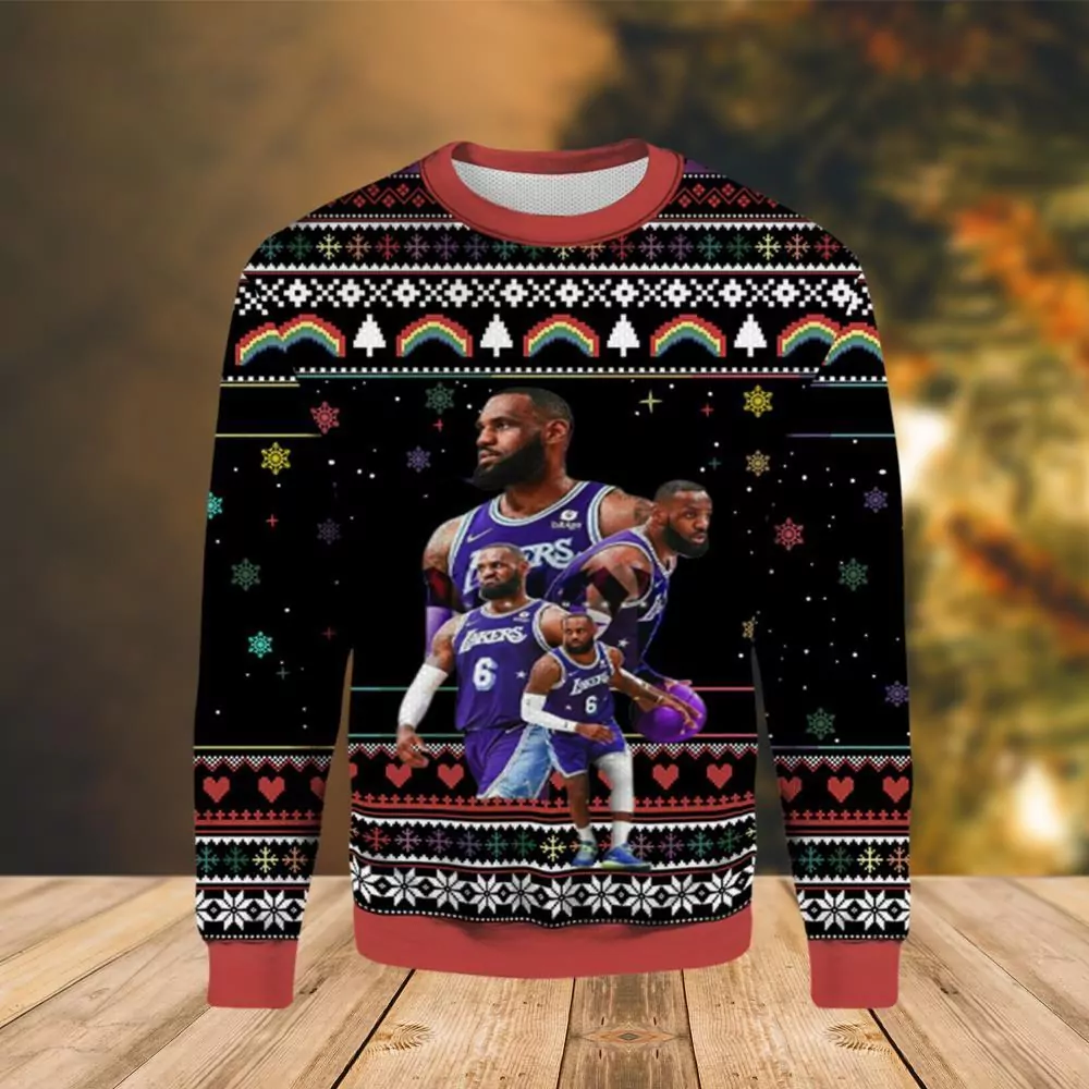 Legend Los Angeles Lakers Christmas Awesome 3d ugly sweatshirt