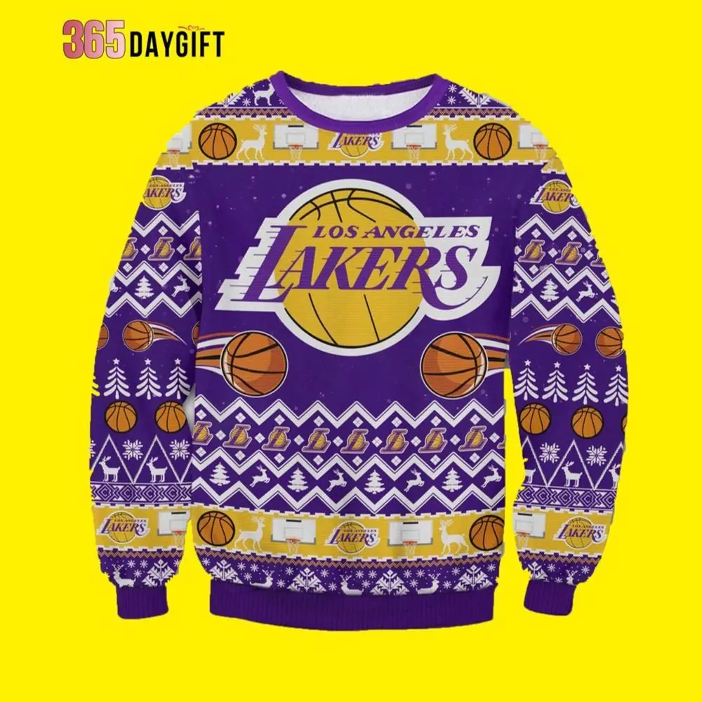 Legend Los Angeles Lakers Christmas Awesome 3d ugly sweatshirt