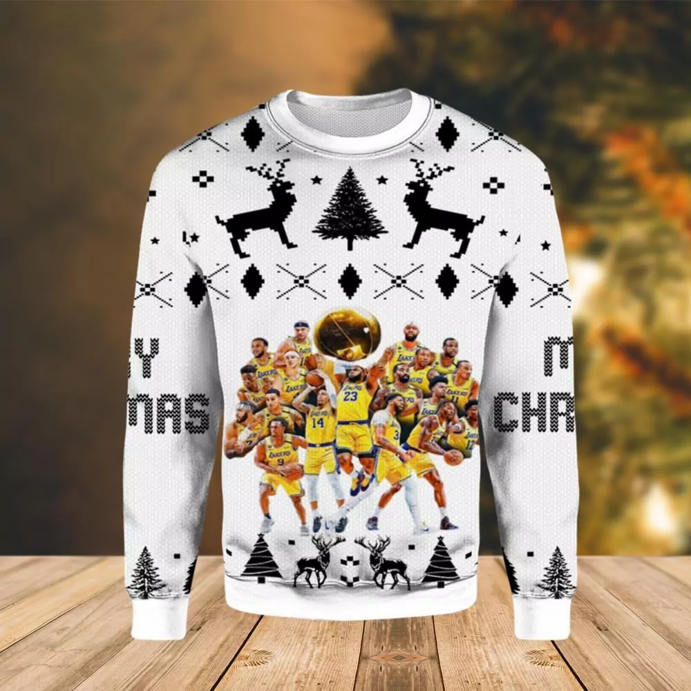 Legend Los Angeles Lakers Christmas Awesome 3d ugly sweatshirt