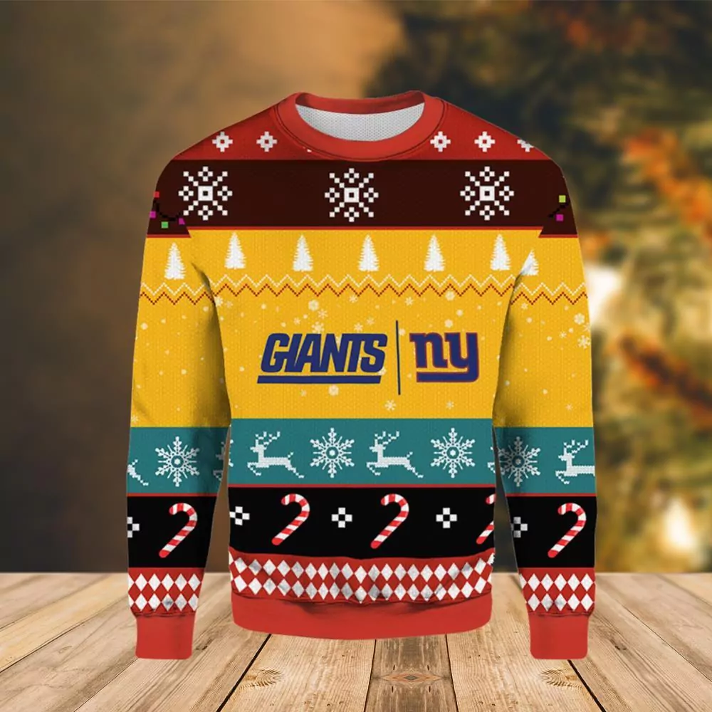 Logo New York Giants Ny Christmas Awesome 3d ugly sweatshirt