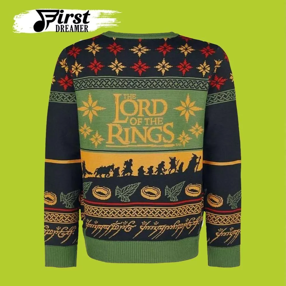 Lord Of The Rings Party Like Hobbits Lotr 3d ugly sweatshirt