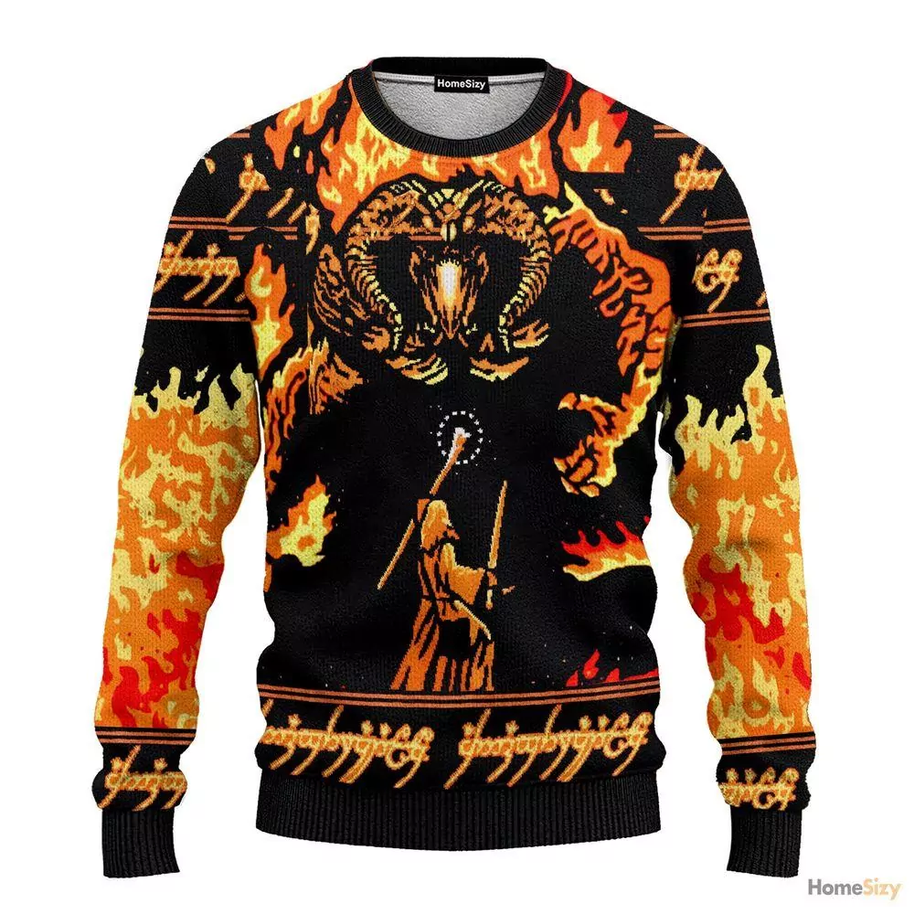 Lord Of The Rings Party Like Hobbits Lotr 3d ugly sweatshirt