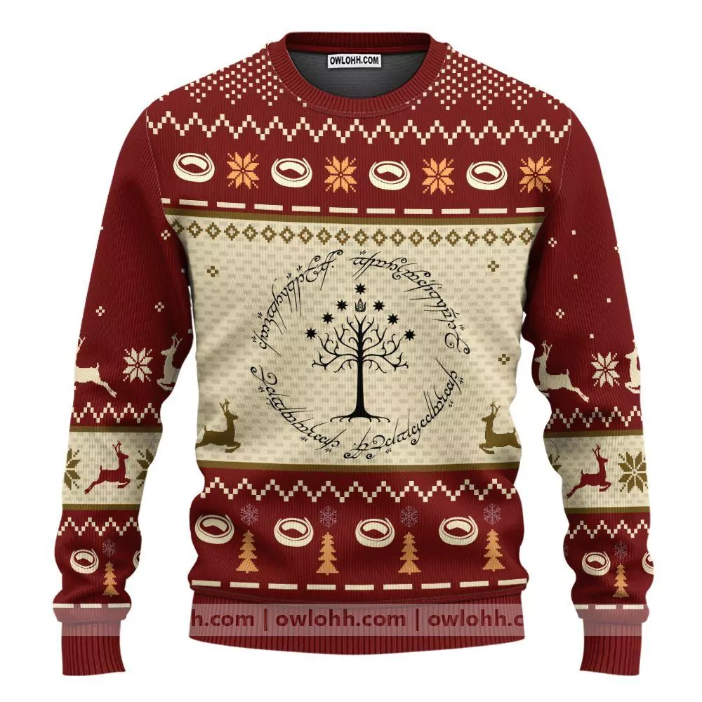 Lord Of The Rings Party Like Hobbits Lotr 3d ugly sweatshirt