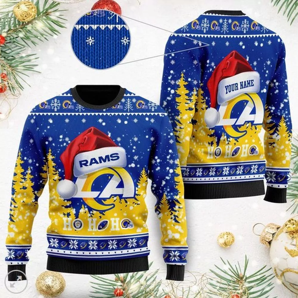 Los Angeles Rams Player Christmas Limited 3d ugly sweatshirt